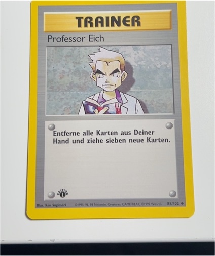 1999 Pokémon Base Set #88 Professor Oak — front