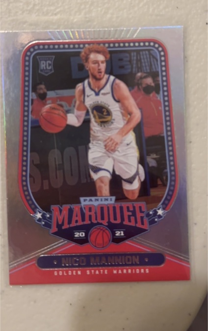 2020-21 Panini Chronicles Marquee #237 Nico Mannion — front