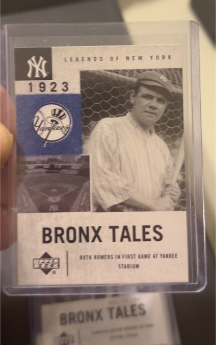 2001 Upper Deck Legends of New York #126 Babe Ruth — front