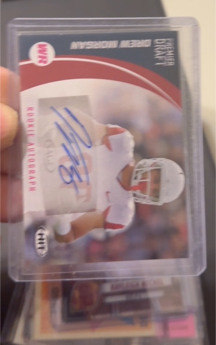 2017 Sage Hit #A90 Drew Morgan Autographs — front