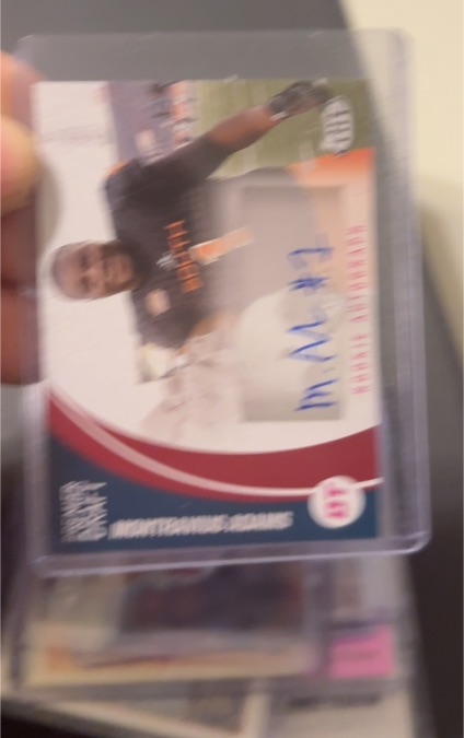 2017 SAGE Hit Premier Draft Autographs #A61 Montravius Adams — front