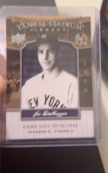 2008 Upper Deck Yankee Stadium Legacy #150 Joe DiMaggio — front