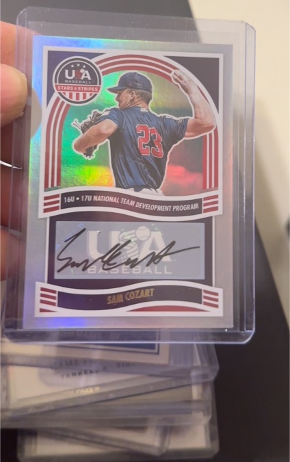 2024 Panini Stars & Stripes #NTS-SC Sam Cozart — front