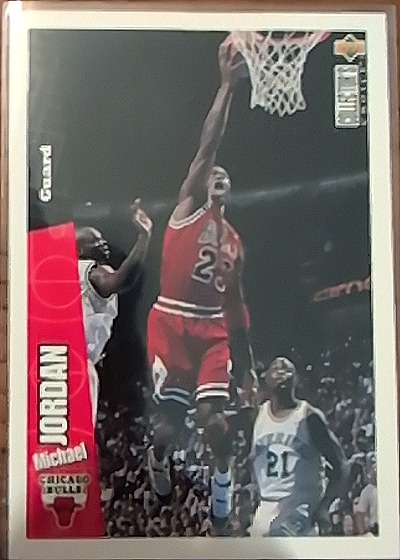 1996-97 Upper Deck Collector's Choice #23 Michael Jordan — front