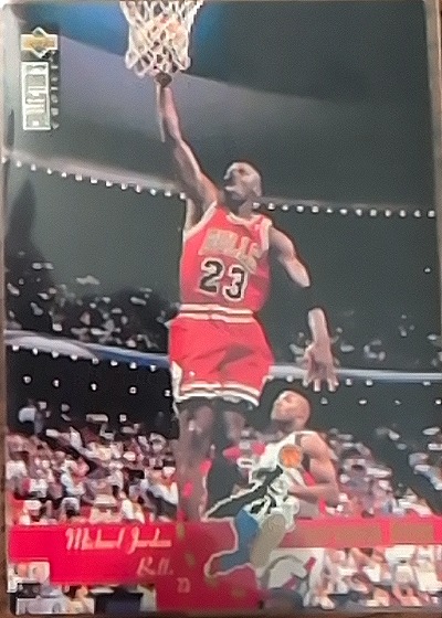 1995-96 Upper Deck Collectors Choice #195 Michael Jordan — front