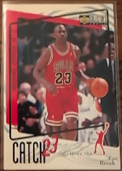 1997-98 Upper Deck Collector's Choice #186 Michael Jordan — front