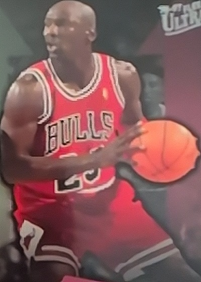 1996-97 Fleer Ultra Step-It-Up #280 Michael Jordan — front