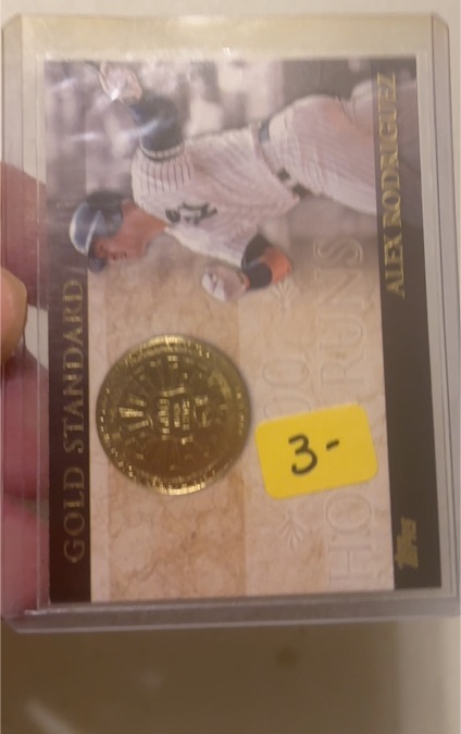 2012 Topps Gold Standard #GS-44 Alex Rodriguez — front