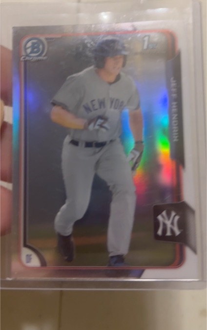 2015 Bowman Chrome #1 Mason Williams — front