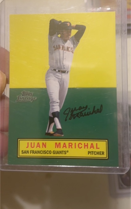 2011 Topps Lineage Stand Ups #JUMA Juan Marichal — front