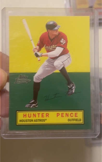 2011 Topps Lineage Stand-Ups #TS10 Hunter Pence — front