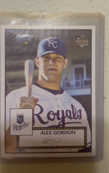 2007 Topps Rookie 1952 Edition #15 Alex Gordon — front