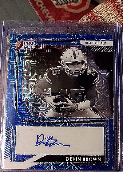 2022 Pro Set # Devin Brown — front