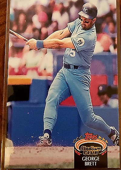 1992 Topps Stadium Club #150 George Brett — front