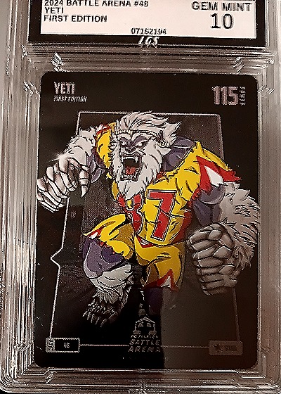 2024 Battle Arena #48 Yeti — front