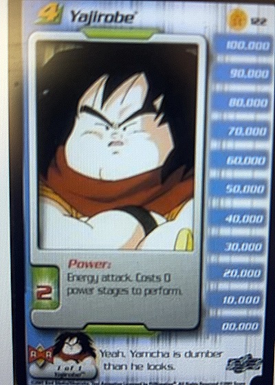 2001 Dragon Ball Z #122 Yajirobe — front