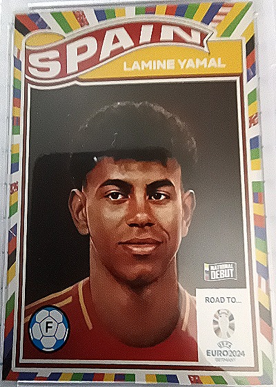2024 Topps #4 Lamine Yamal — front