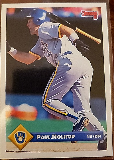 1993 Donruss #75 Paul Molitor — front