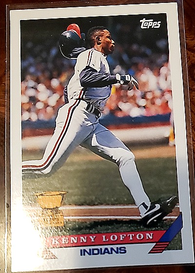 1993 Topps #331 Kenny Lofton — front