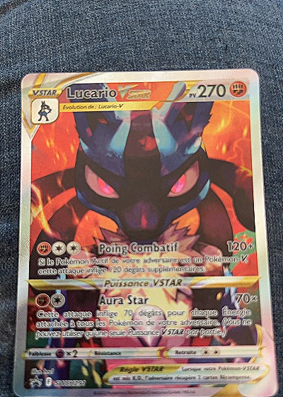 2023 Pokémon #SWSH291 Lucario — front
