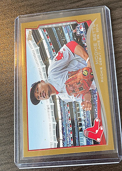 2014 Topps #US301 Mookie Betts — front