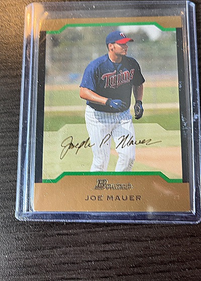 2004 Bowman #N/A Joe Mauer — front