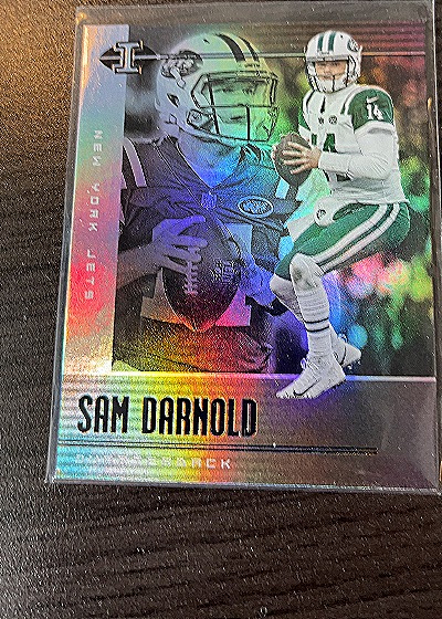 2019 Panini Illusions #9 Sam Darnold — front