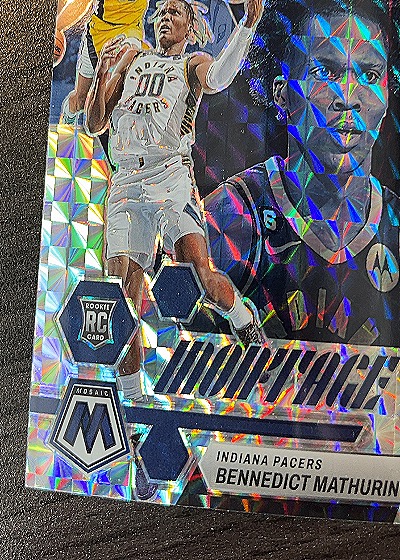 2022 Panini Mosaic #N/A Bennedict Mathurin — front