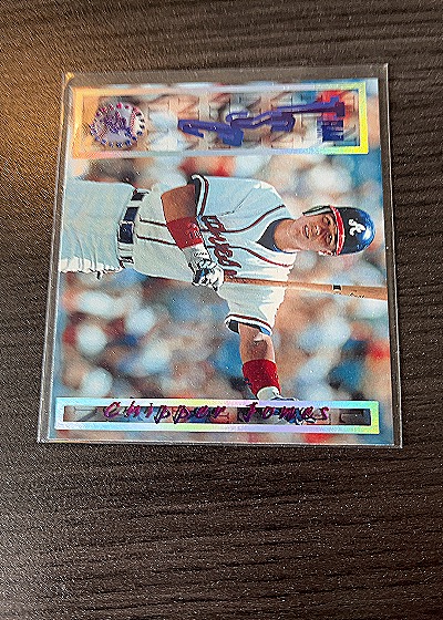 1991 Leaf #N/A Chipper Jones — front