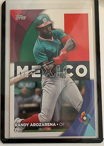 2023 Topps #WBC-14 Randy Arozarena — front