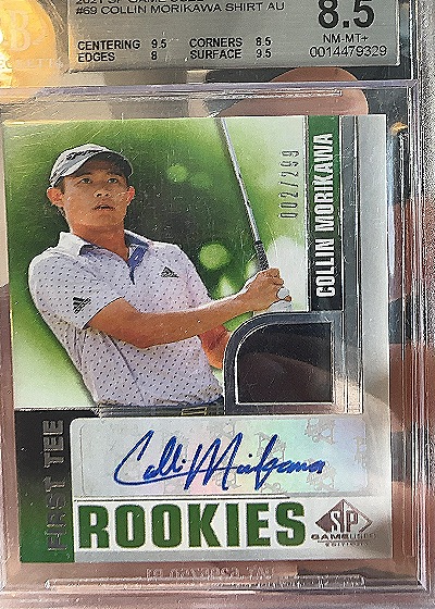 2021 SP Game Used #69 Collin Morikawa — front