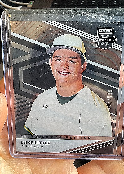2020 Panini Elite Extra Edition #124 Luke Little — front