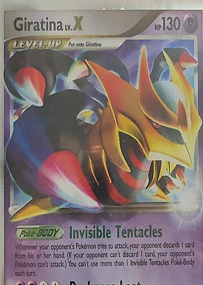 2009 Pokemon #DP38 Giratina — front