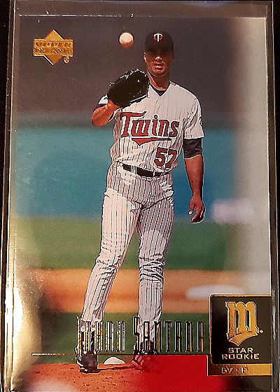2001 Upper Deck #11 Johan Santana — front