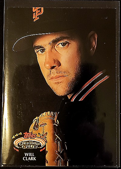 1992 Topps Stadium Club #460 Will Clark — front