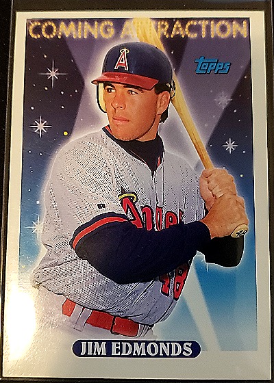 1993 Topps #799 Jim Edmonds — front