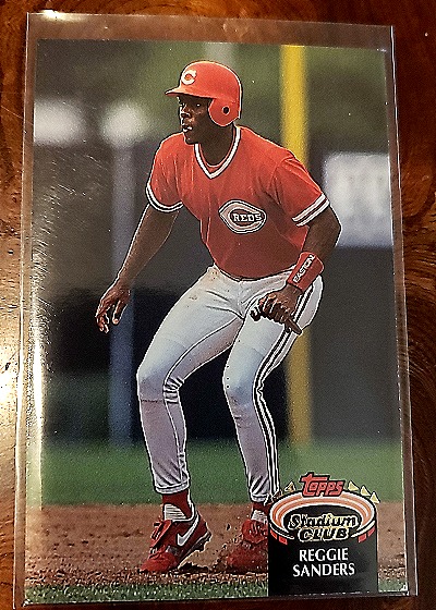 1992 Topps Stadium Club #865 Reggie Sanders — front