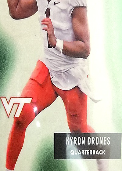 2024 Bowman Chrome University #55B-22 Kyron Drones — front