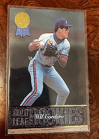 1993 Leaf #2 Wil Cordero — front