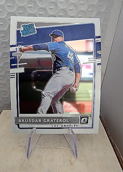 2020 Panini Donruss Optic #40 Brusdar Graterol — front