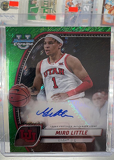 2024 Bowman Chrome University Miro Little — front