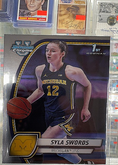 2024 Bowman Chrome #65 Syla Swords — front