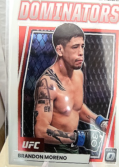 2023 Panini Donruss Optic #22 Brandon Moreno — front