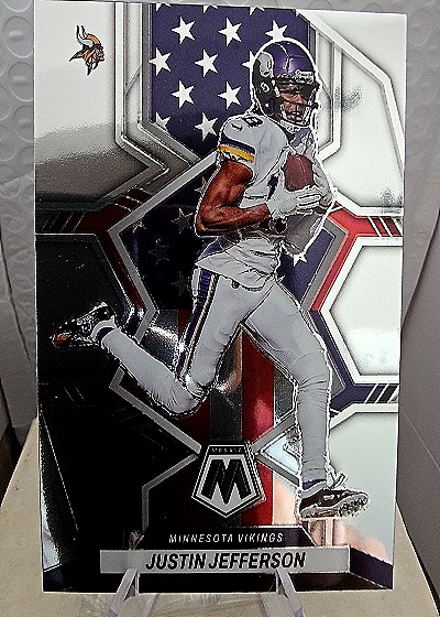 2022 Panini Mosaic #264 Justin Jefferson — front