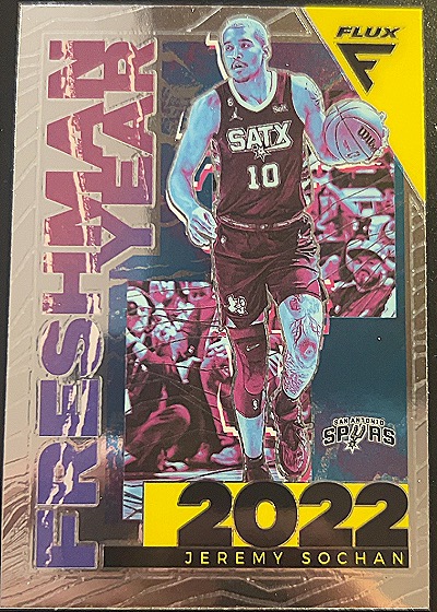 2022 Panini Flux #8 Jeremy Sochan — front