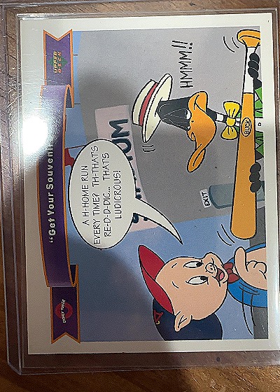 1991 Upper Deck #178 Daffy Duck — front
