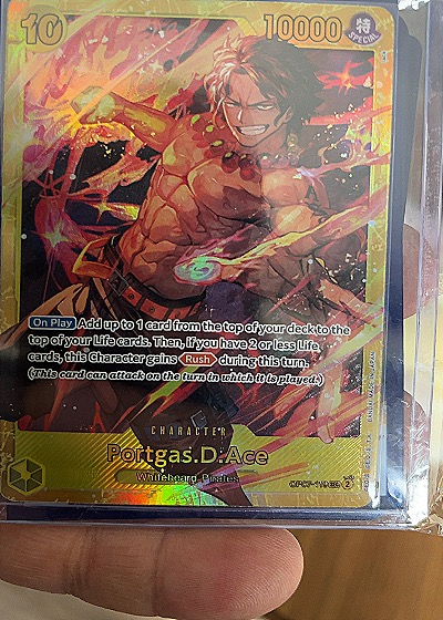 2023 One Piece #OP04-119 Portgas D. Ace — front
