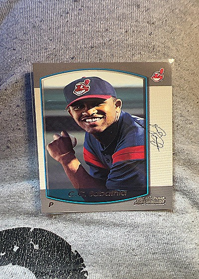 2000 Bowman #198 C.C. Sabathia — front
