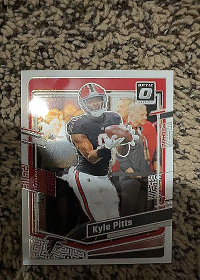 2023 Donruss Optic #11 Kyle Pitts — front
