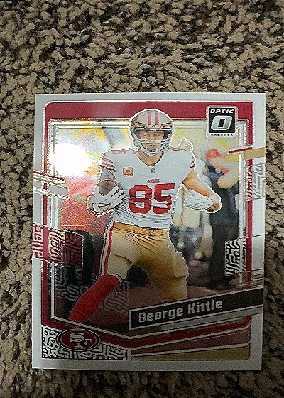 2023 Panini Donruss Optic #172 George Kittle — front